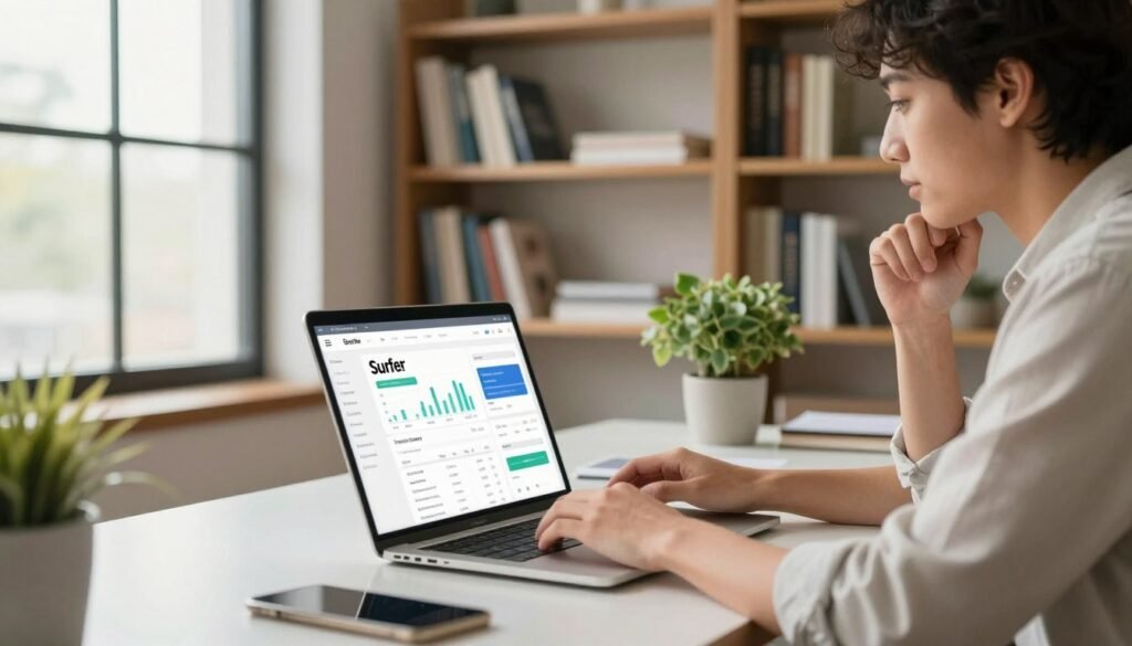 Surfer SEO for data-driven content optimization