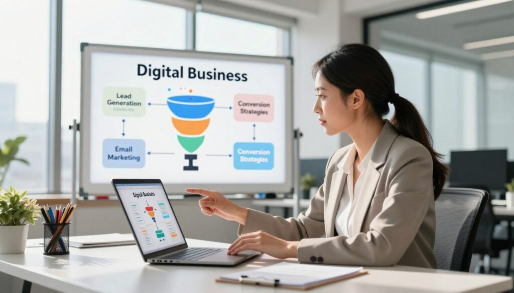 steps to create a digital business